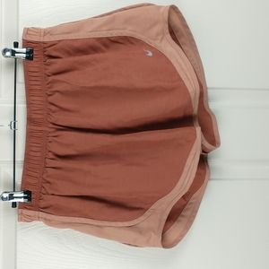 Nike Womens Dri-Fit Dusty Pink Running Athletic Shorts Large